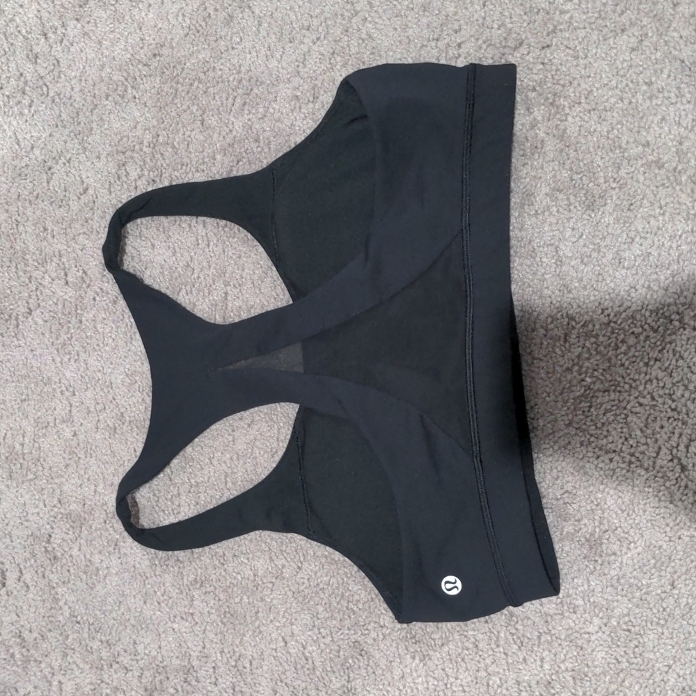 lululemon athletica Black Sports Bra